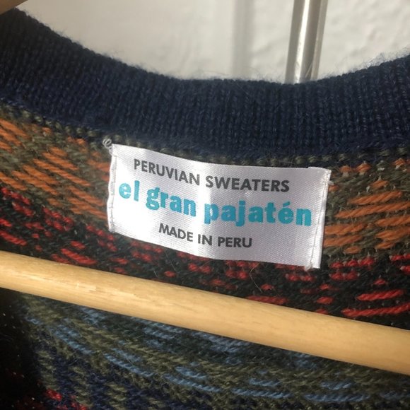 Vintage Peruvian Vest - Picture 2 of 5
